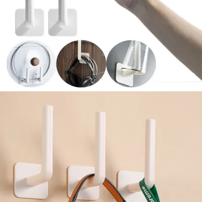 Multifunctional Mounted Storage Wall Hook (2 pc)